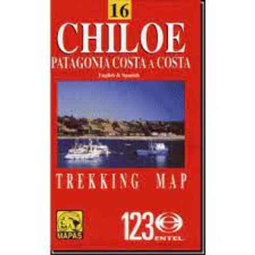 Chiloe Patagonia Costa A Costa Trekking Map - Jlm Mapas