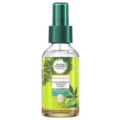 Herbal Essences - Herbal Essences Bio:Renew Aloe&hemp, Femmes, Cheveux Secs, Rebelles, 10 Huile Capillaire 100 Ml 