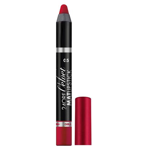 Deborah Milano - Crayon À Lèvres 24ore Velvet Mat Rouge A Levres 05 Red 20 Ml 