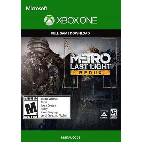 Metro Last Light Redux Xbox One Xbox Live