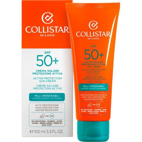 Collistar - Active Protection Sun Cream Spf 50+ Créme Solaire 100 Ml 