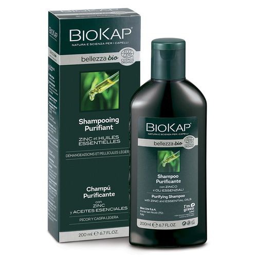 Biokap - Shampooing Purifiant Bellezza Bio Antipelliculaire 200 Ml 