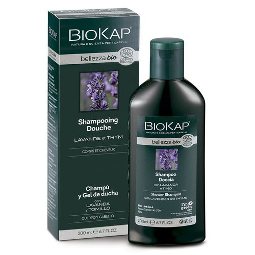 Biokap - Shampooing Douche Bellezza Bio Cheveux Et Corps 200 Ml 
