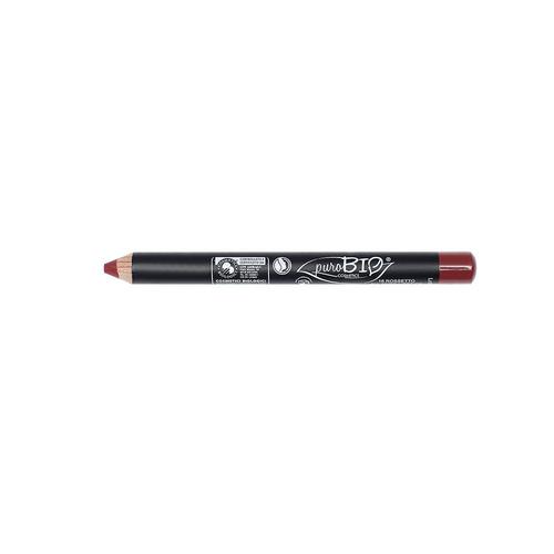 Purobio - Crayon Lèvres Jumbo Multi-Usages 16 - Rouge - 2,3 G 2 G 