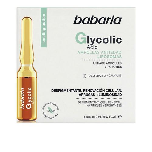 Babaria - Glycolic Acid Renovación Celular Ampollas 5 X Babaria Soin Visage 2 Ml 