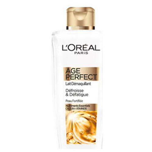 L?Oréal Paris - Age Perfect Lait Démaquillant, 200 Ml Peeling Visage 