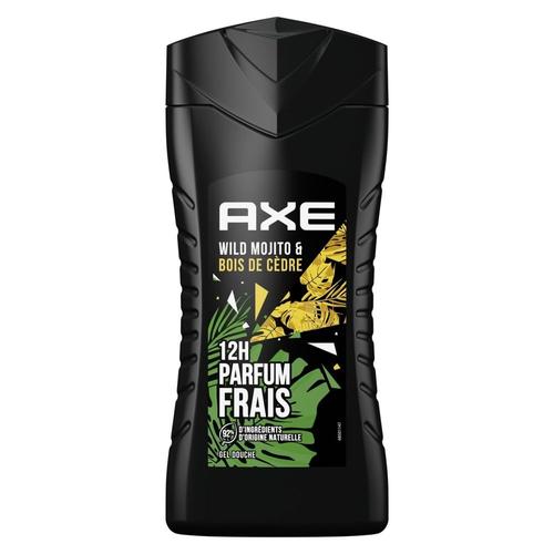 Axe - Axe Gel Douche Homme Wild 12h Parfum Frais 250ml 