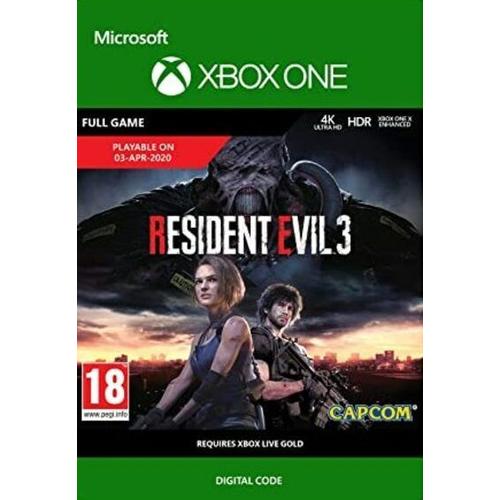 Resident Evil 3 Xbox One Xbox Live