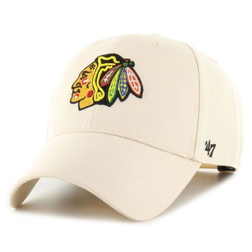47 Brand Snapback Cap - Nhl Chicago Blackhawks Natural Beige