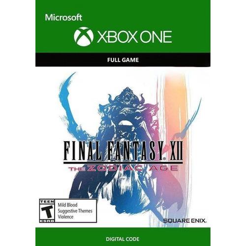 Final Fantasy Xii The Zodiac Age Xbox One Xbox Live