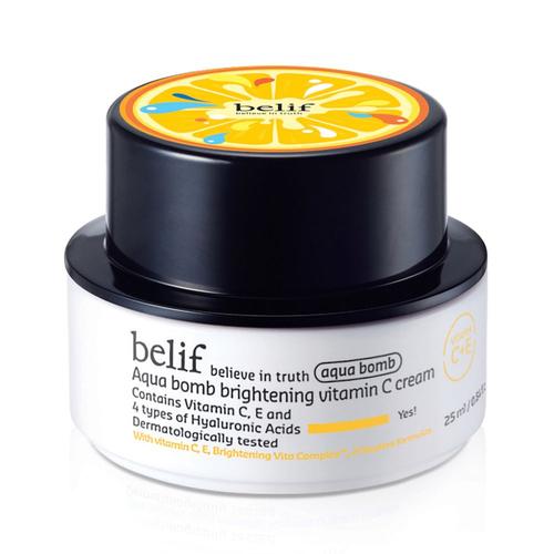 Belif - Aqua Bomb Brightening Vitamin C Cream Mini Crème Visage 25 Ml 