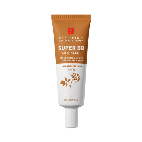 Erborian - Super Bb Au Ginseng 40ml Crème Soin Couvrant Anti-Imperfections Teinte Caramel 40 Ml 