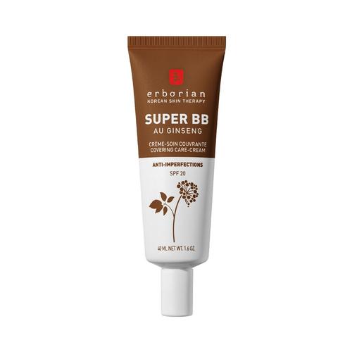 Erborian - Super Bb Au Ginseng 40ml Crème Soin Couvrant Anti-Imperfections Teinte Chocolat 40 Ml 