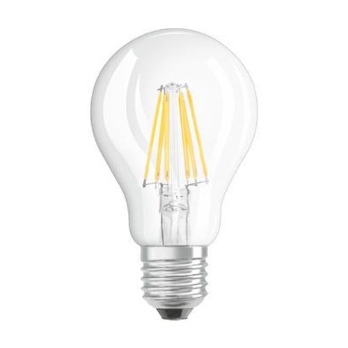 Ampoule Led E27 Dimmable  Verre Transparent / Standard Claire - 7w=60w (2700k, Blanc Chaud) - Osram