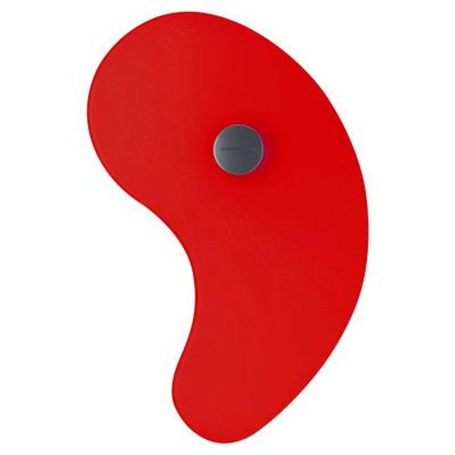 Applique Avec Prise Bit 1 Verre Rouge - Foscarini