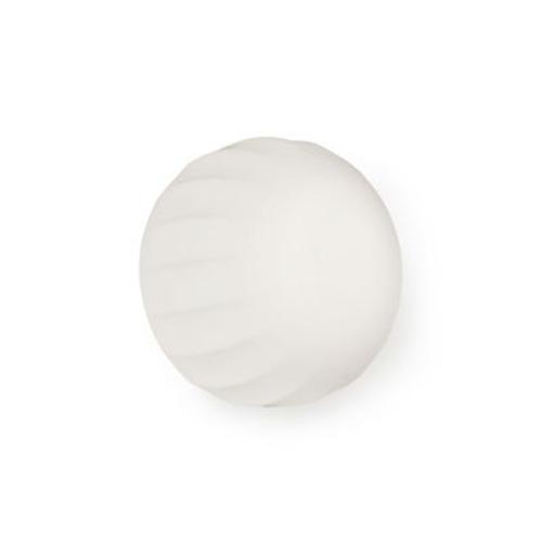 Applique Lita Verre Plastique Blanc / Led - Ø 18 Cm - Luceplan
