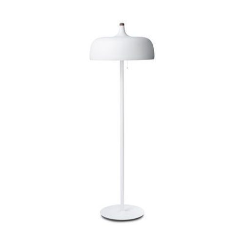 Lampadaire Acorn Métal Blanc / Ø 48 X H 148 Cm - Northern