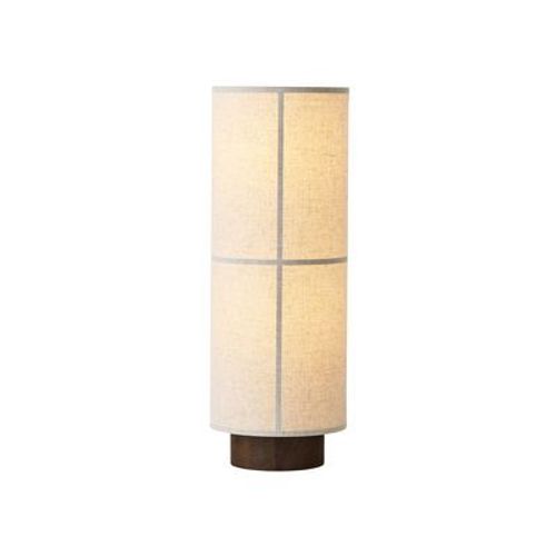 Lampadaire Hashira Low Tissu Beige / Ø 30 X H 83 Cm - Lin - Menu