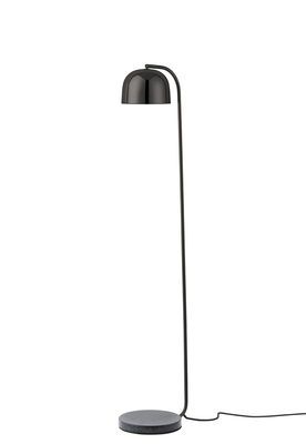 Lampadaire Grant Métal Pierre Gris Noir / Métal Et Base Granite - H 136 Cm - Normann Copenhagen