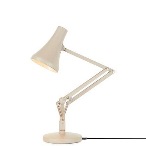 Lampe De Table 90 Mini Mini Led Métal Blanc Beige / Branchement Secteur Ou Usb - Anglepoise
