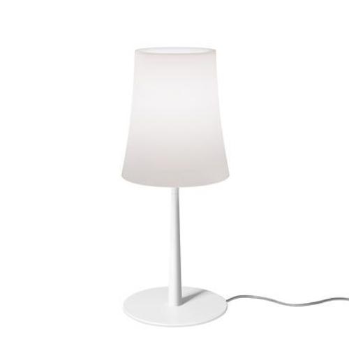 Lampe De Table Birdie Easy Small Plastique Blanc / H 43 Cm - Foscarini