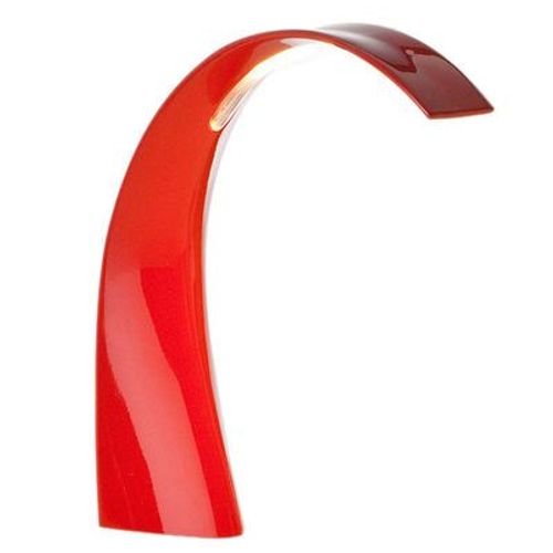 Lampe De Table Taj Mini Led Plastique Rouge Orange - Kartell