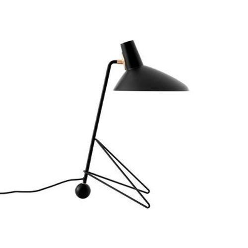 Lampe De Table Tripod Hm9 Métal Noir / Modèle De 1953 - Ettradition