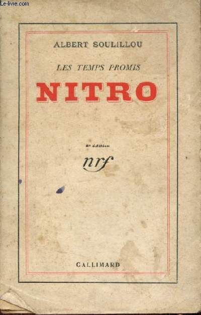 Les Temps Promis - Nitro - Roman - 6e Édition.