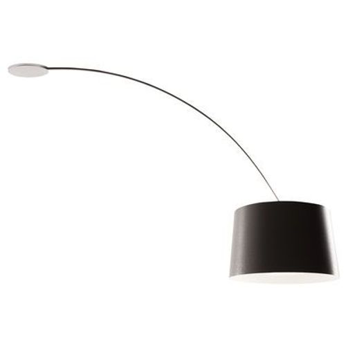 Plafonnier Twiggy Plastique Noir / Rotatif - Foscarini
