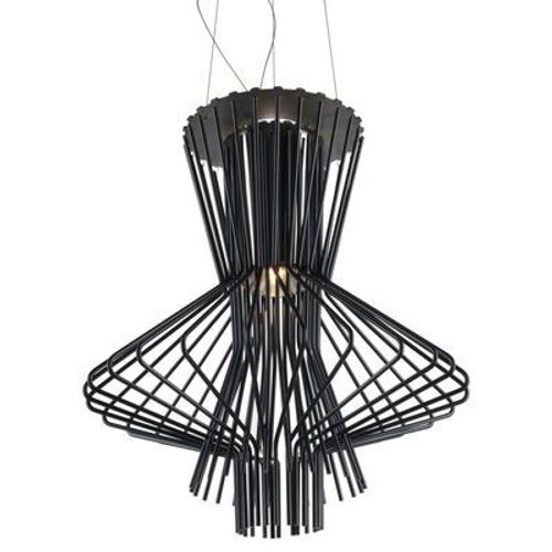 Suspension Allegro Ritmico Métal Noir - Foscarini