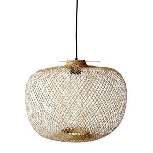 Suspension Bamboo Fibre Végétale Beige / Ø 42 X H 30 Cm - Bloomingville