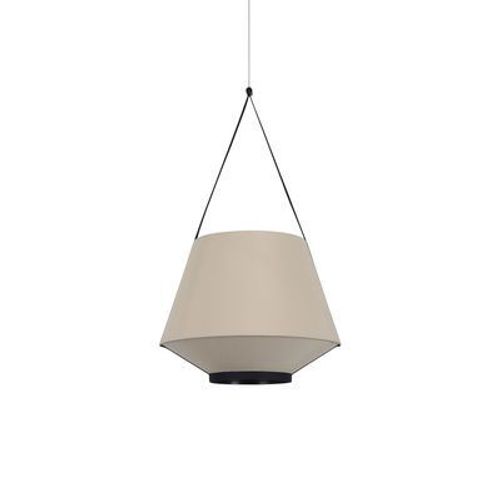 Suspension Carrie Small Tissu Beige / Ø 45 X H 82 Cm - Lin - Forestier