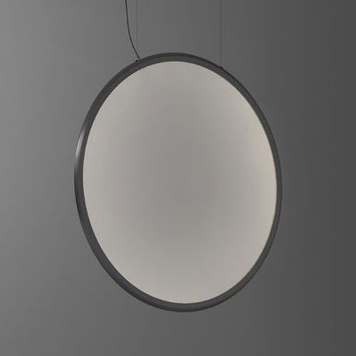 Suspension Discovery Vertical Led Plastique Transparent / Ø 140 Cm - Bluetooth - Artemide