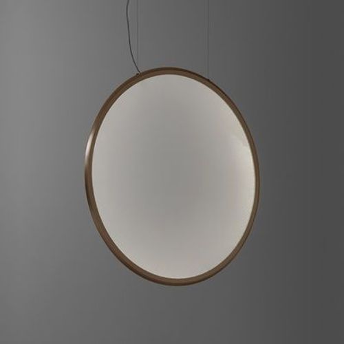 Suspension Discovery Vertical Led Plastique Transparent / Ø 100 Cm - Bluetooth - Artemide
