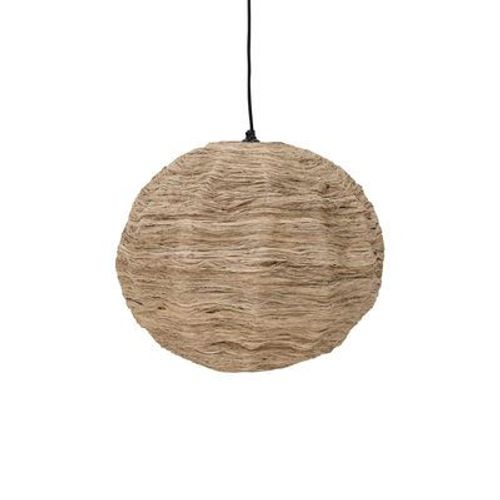 Suspension Hillow Fibre Végétale Beige / Écorce De Bananier - Ø 46 X H 38 Cm - Bloomingville
