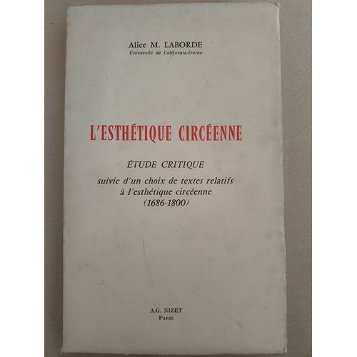 Esthetique Circeenne (L')