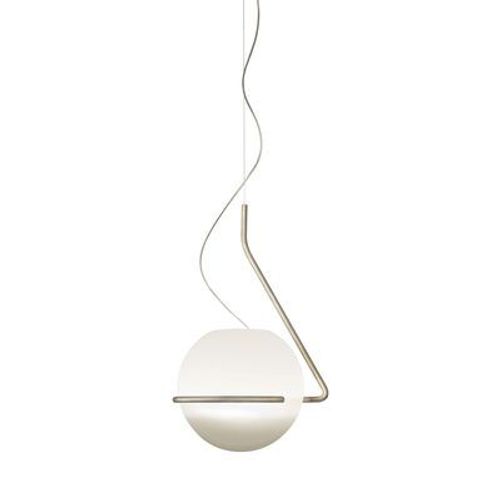 Suspension Tonda Large Verre Métal / Ø 33 Cm - Foscarini