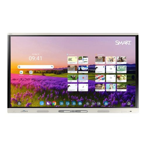 SMART Board MX286-V5 - Classe de diagonale 86" MX (V5) Series with iQ écran LCD rétro-éclairé par LED - interactive - avec tableau blanc interactif intégré, PC et écran tactile et réseau de 4...