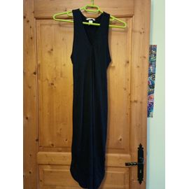 Robe Noir Côtelé H Et M