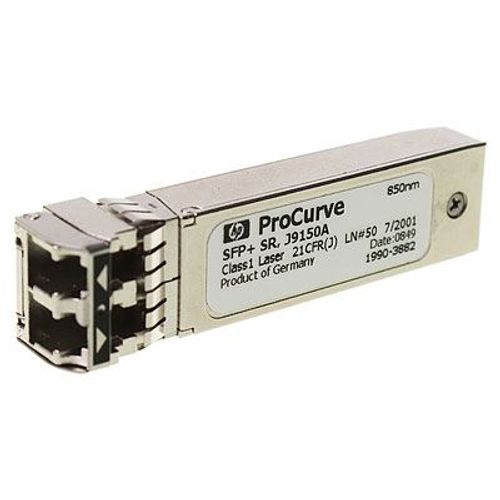 HPE X132 - Module transmetteur SFP+ - 10GbE - 10GBase-SR - LC multi-mode - jusqu'à 300 m - 850 nm - recommercialisé - pour HPE 6120XG Blade Switch, 6600-24G-4XG Switch, 6600-48G-4XG Switch