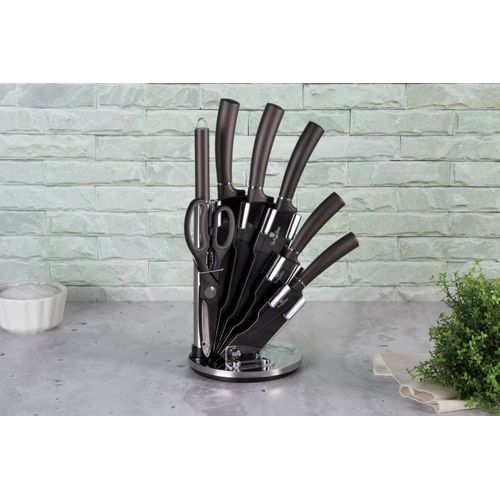 Berlingerhaus - 8 Pcs Knife Set With Acrylic Stand (bh/2685)