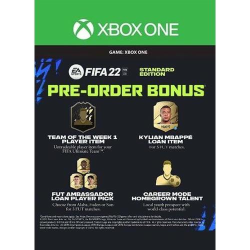 Fifa 22 Standard Edition Preorder Bonus Dlc Xbox One Xbox Live Key Europe