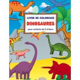 Coloriage Dinosaures 3: Livre de Coloriage Pour les Enfants de 4 à 12 Ans -  25 Dessins - Volume 3 (Paperback)