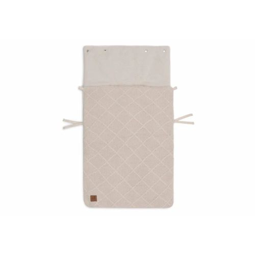Nid D'ange Groupe 0+ Check Knit Oatmeal - Jollein