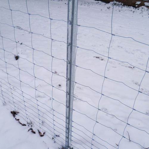 5 poteaux de clôture à profil en Z de 1,50 m, clôture de protection contre la faune sauvage, clôture de pâturage, clôture forestière