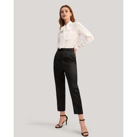 Pantalon noir femme online cache cache