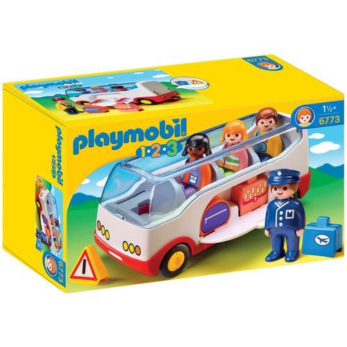 Playmobil 6773 - Autocar De Voyage 1.2.3