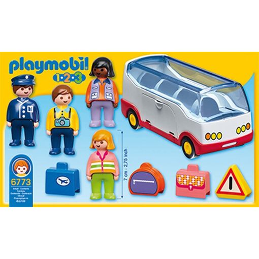 Playmobil 6773 - Autocar De Voyage 1.2.3 - 3