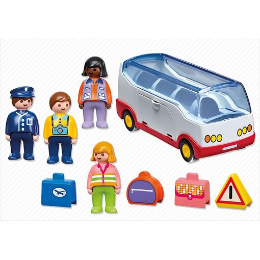 Playmobil 6773 - Autocar De Voyage 1.2.3 - 4