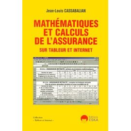 Mathematiques Et Calculs De L'assurance Sur Tableur Et Internet